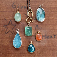 Sunstone Scapolite Pendant